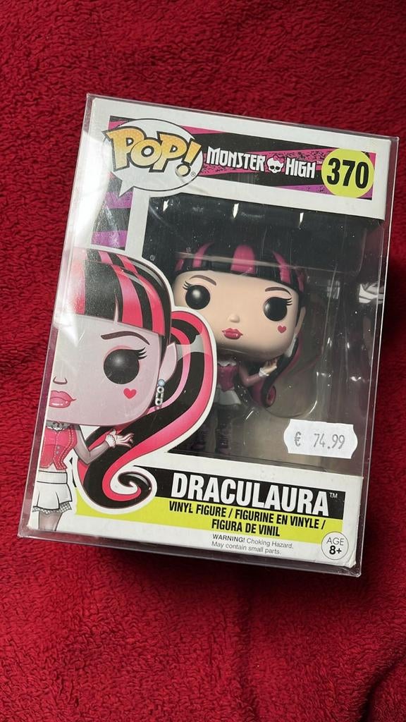 Funko Pop! Monster High Draculaura #370, Ophalen of Verzenden, Zo goed als nieuw