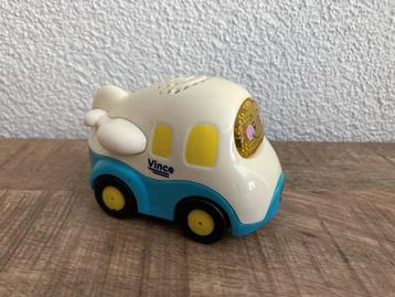 Vtech Toet Toet auto's Vince Vliegtuig wit in goede staat. beschikbaar voor biedingen