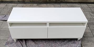 Ikea BESTA Tv-meubel met lades 120x42x48 cm - afbeelding 2