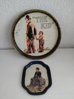 2 dienbladen charlie chaplin, Ophalen of Verzenden