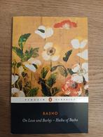 Basho - On Love and Barley - Haiku, Ophalen of Verzenden, Nieuw, Basho, Eén auteur