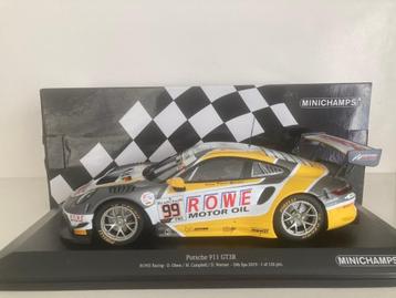 Porsche 911 (991 II) GT3R 24h Spa 1:18 (nieuw)