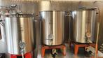 3x SS Brewtech 80L Pannen met Filterbodem - Brouwketels, Hobby en Vrije tijd, Overige Hobby en Vrije tijd, Ophalen, Gebruikt