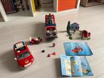 Playmobil brandweer sets, Gebruikt, Ophalen