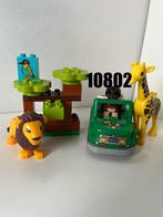 Lego Duplo 10802 - Savanne / Dierentuin met Dieren, Kinderen en Baby's, Speelgoed | Duplo en Lego, Ophalen of Verzenden, Gebruikt
