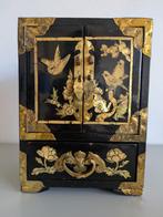 Vintage Chinees sieraden kistje, heel mooi, Huis en Inrichting, Woonaccessoires | Kisten, Minder dan 50 cm, Gebruikt, Minder dan 50 cm
