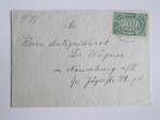 Duitse Rijk, Envelop Aan Amtsgerichtsrat Naumburg 1923., Postzegels en Munten, Brieven en Enveloppen | Buitenland, Ophalen, Envelop