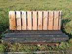 Hout-betonschutting, Tuin en Terras, Ophalen, 1 tot 2 meter, Zo goed als nieuw, 3 tot 6 meter