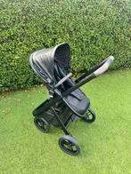 Dubatti One E4 Kinderwagen - Zwart, Kinderen en Baby's, Kinderwagens en Combinaties, Gebruikt, Verstelbare duwstang, Ophalen, Kinderwagen