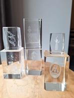 Diverse glazen en kristallen beeldjes te koop, Antiek en Kunst, Antiek | Glas en Kristal, Ophalen of Verzenden