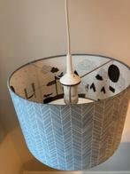 Hanglamp kinderkamer - zo goed als nieuw!, Huis en Inrichting, Lampen | Lampenkappen, Ophalen, 25 tot 50 cm, Blauw, Rond