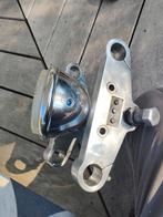 Balhoofdplaten triple tree met koplamp, Motoren, Ophalen of Verzenden, Gebruikt