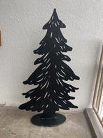 Leuke Zwarte Metalen Kerst Boom, 121 cm hoog, Diversen, Kerst, Ophalen, Gebruikt