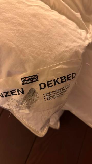 Donzen dekbed zomer/winter 140x200 (twee delen ) beschikbaar voor biedingen