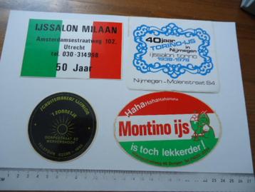 sticker oud IJS WINKEL vintage montino dongen torino retro beschikbaar voor biedingen