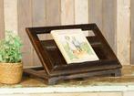 Brocante houten boekenstandaard – lessenaar, Ophalen of Verzenden