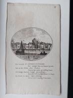 48 / St. Anthonies Polder Gravure uit 1793 Oleffen & Bakker, Antiek en Kunst, Kunst | Etsen en Gravures, Ophalen of Verzenden