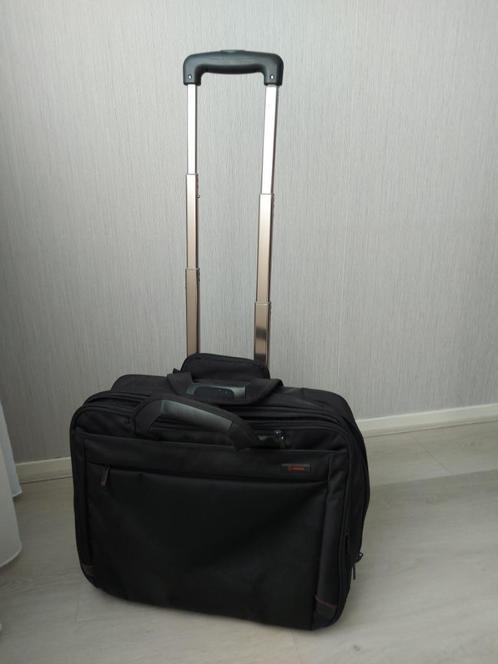 Mooie laptop rolkoffer, Computers en Software, Laptoptassen, Zo goed als nieuw, Trolleytas, 16 inch, Ophalen