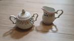 Suikerpot en melkkan, servies Springfields Jenny by Rhodes, Ophalen of Verzenden, Porselein, Overige stijlen, Overige typen