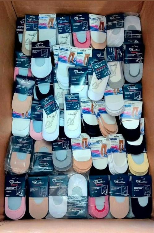 Mooie partij 400 paar kwaliteitssokjes voetsokjes, Kleding | Dames, Sokken en Kousen, Nieuw, Kousenvoetjes en Kniekousjes, Ophalen of Verzenden