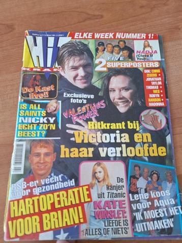 Hitkrant 1998 David Beckham Madonna Spice Girls Kate Winslet beschikbaar voor biedingen