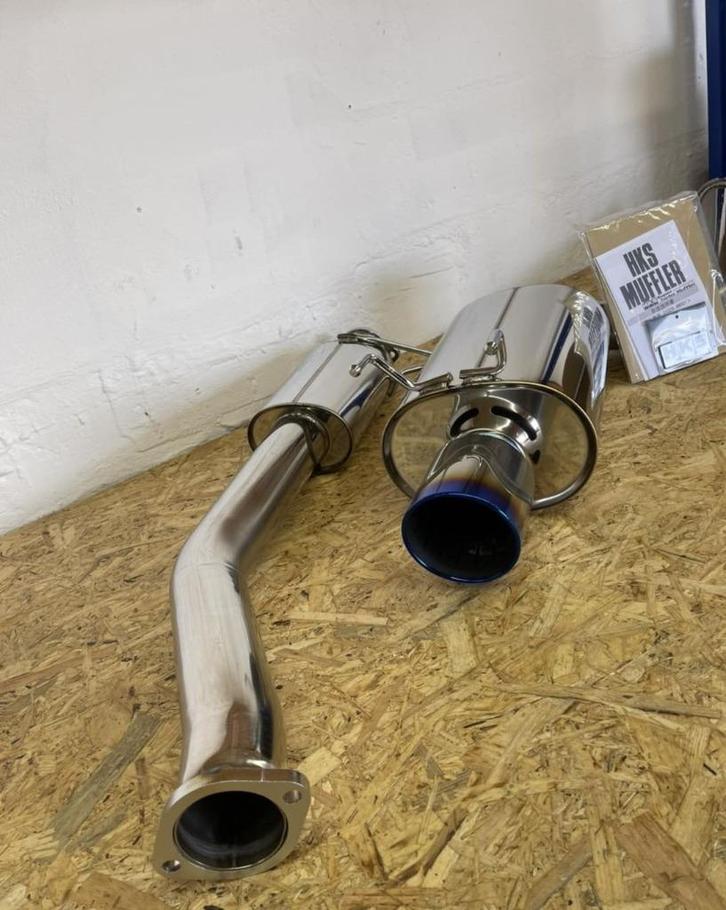 HKS Super Turbo Muffler uitlaat Nissan Skyline R32 GTR GT-R, Auto diversen, Tuning en Styling, Ophalen of Verzenden