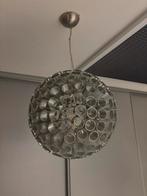 Vintage hanglamp van kenwell zilver, Huis en Inrichting, Lampen | Hanglampen, Ophalen of Verzenden, Zo goed als nieuw, Metaal