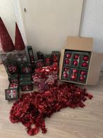 kerstballen set rood (mondgeblazen glas), Ophalen, Nieuw