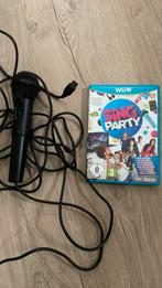 Sing party wii u + microfoon, Spelcomputers en Games, Games | Nintendo Wii U, Zo goed als nieuw, Ophalen