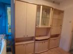 Grote wandkast / buffetkast met vitrinedeel, Huis en Inrichting, Ophalen