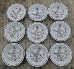 9 W.H. Grindley Co Pinewood Dessert Schaaltjes, Ophalen of Verzenden, Zo goed als nieuw, Kom(men), Wedgwood