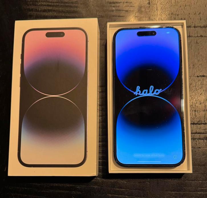 iPhone 14 Pro 128GB - Dieppaars, Telecommunicatie, Mobiele telefoons | Apple iPhone, Gebruikt, 128 GB, Zonder abonnement, Zonder simlock