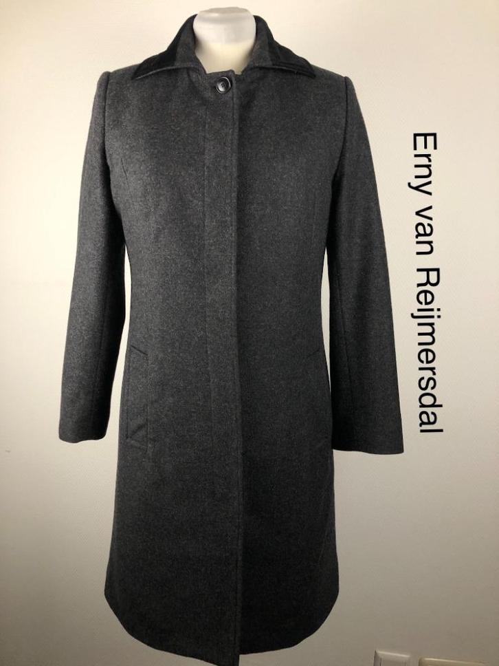 Erny van Reijmersdal Manteljas  (mt: 44) 27,8/7807, Kleding | Dames, Jassen | Winter, Zo goed als nieuw, Maat 42/44 (L), Blauw