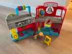 Fisher Price Schooltje met Geluid, Ophalen, Gebruikt, Jongen of Meisje