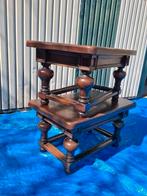 2 bolpoottafels evt als hoektafels bij de bank., Ophalen