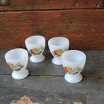 Vintage Arcopal Eierdopjes set van 4 jrn '70, Huis en Inrichting, Keuken | Servies, Overige materialen, Overige typen, Ophalen of Verzenden