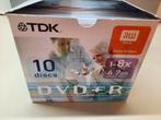 DVD+ R ,data video disc 4,7n GB recordable inscriptible 10 x, Ophalen of Verzenden, Nieuw, Dvd