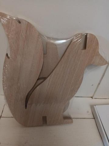 houten vos Sissy Boy beschikbaar voor biedingen