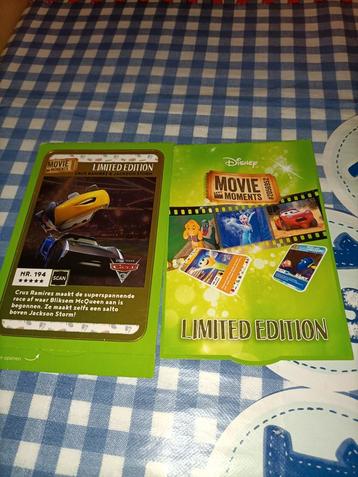 Disney Limited Edition movie cards Cars beschikbaar voor biedingen