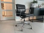 Vitra Eames ea217 softpad zwart leer / chroom, Huis en Inrichting, Bureaustoelen, Zwart, Ophalen of Verzenden, Zo goed als nieuw