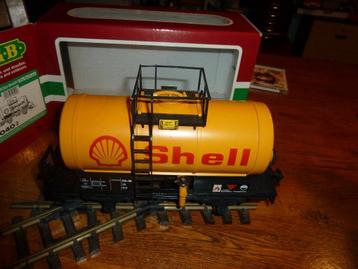  LGB 4040 2 Shell ketelwagon tankwagon metal assen met OVP beschikbaar voor biedingen