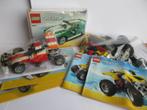 3 Lego auto's, 5763 6743 31022 met bouwtekeningen 3/1, Kinderen en Baby's, Speelgoed | Duplo en Lego, Ophalen, Zo goed als nieuw