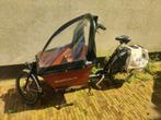 Bakfiets shorty (niet elektrisch), Fietsen en Brommers, Gebruikt, Huif, 1 kind, Ophalen