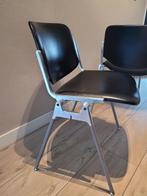 4 originele strakke Design Vintage Castelli stoelen., Huis en Inrichting, Ophalen, Gebruikt, Vier