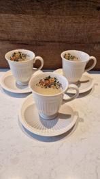 3 prachtige kop en schotels Wedgwood Conway, Antiek en Kunst, Antiek | Servies los, Ophalen of Verzenden