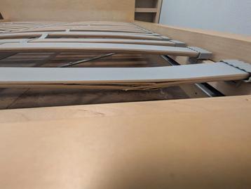 Ikea Bedframe 180x200 met Achterkant & Kastjes - afbeelding 6