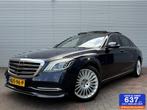 Mercedes S-klasse 560e Lang 4Matic Pano Led Carplay Camera 2, Auto's, Mercedes-Benz, Automaat, Gebruikt, Met garantie (alle), Blauw