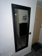 Spiegel zwart houtlook 52x140, Ophalen, Minder dan 50 cm, Zo goed als nieuw, Minder dan 100 cm