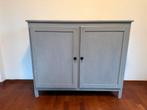Grijze vintage kast - H112xB134xD48, Huis en Inrichting, Ophalen, Gebruikt, 100 tot 150 cm, 25 tot 50 cm