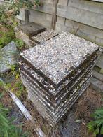 Gratis Grindtegels 6040x5, Tuin en Terras, Tegels en Klinkers, Ophalen, Gebruikt, 10 m² of meer, Grind